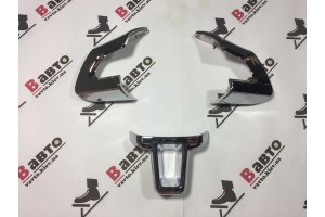 Хром накладки на руль VW Passat B7, CC, Jetta, Golf 6, Polo